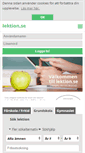 Mobile Screenshot of lektion.se